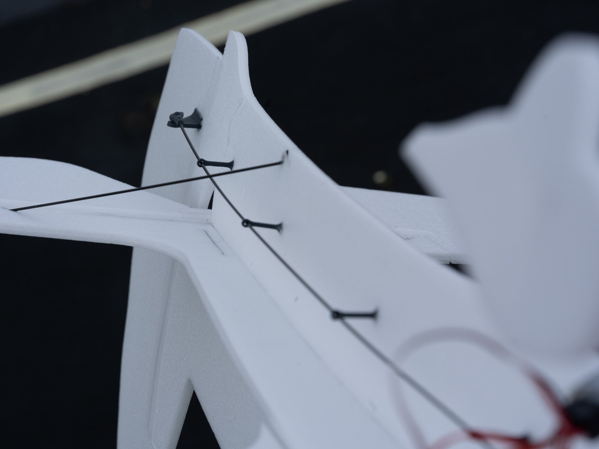 Control linkage close up picture 